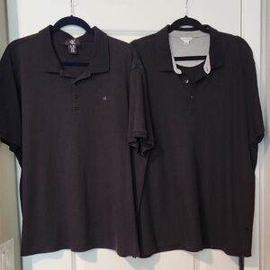 Calvin Klein Men's Black Polo Shirt